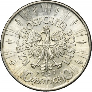 Piłsudski, 10 złotych 1937