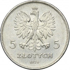 Nike, 5 złotych Bruksela 1928