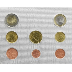 Set, Vatican, Vintage set of euro coins 2006 (8 pcs.)