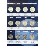 Ensemble, USA, Deux albums de quarts 1999-2021 (environ 112 pièces).