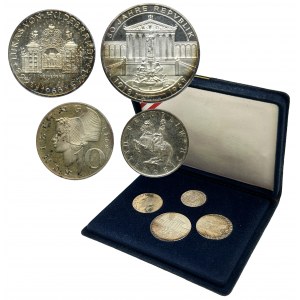 Set, Austria, II Republic, Schilling Wien 1968 (4 pcs.)