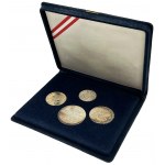 Set, Austria, II Republic, Schilling Wien 1968 (4 pcs.)