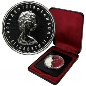 Canada, Elizabeth II, 1 Dollar Ottawa 1978 - Commonwealth Games