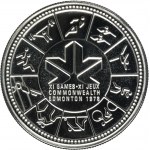 Canada, Elizabeth II, 1 Dollar Ottawa 1978 - Commonwealth Games