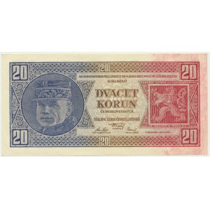 Czechoslovakia, 20 Korun 1926