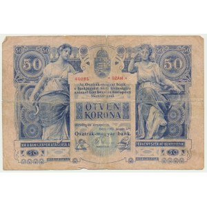 Rakúsko, 50 korún 1902