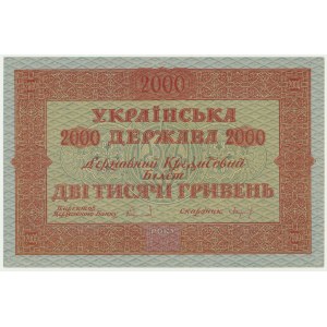 Ukraine, 2.000 hryvni 1918 - A -