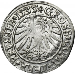 Sigismund I the Old, Groschen Thorn 1535 - PRVSSIE/PRVSSIE