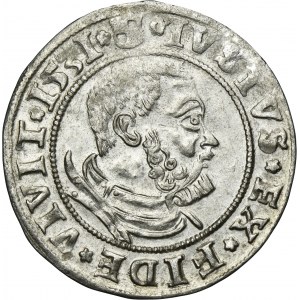 Duchy of Prussia, Albert Hohenzollern, Groschen Königsberg 1531 - PRVS