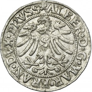 Duchy of Prussia, Albert Hohenzollern, Groschen Königsberg 1533 - PRVSS