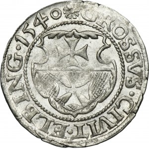 Sigismund I the Old, Groschen Elbing 1540 - PRVSSI