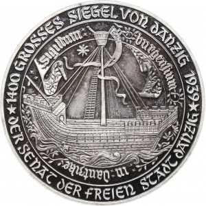 Medal 750th Anniversary of the City of Danzig 1976 - ship
