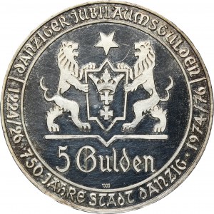 Medal 750 Years of the City of Danzig 1976 - cog