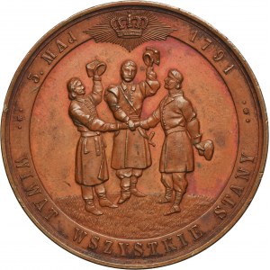 Medal 100th Anniversary of the Constitution of May 3, 1891 - RARE