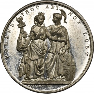 Medal Polonia in exile 1833 - RARE