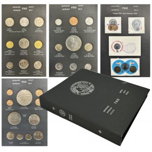 Set, FAO coins from all over the world (ca. 33 pcs.)