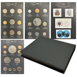 Set, FAO coins from all over the world (ca. 33 pcs.)