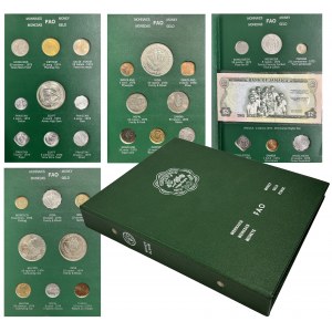 Set, Set of FAO coins from all over the world and one banknote (ca. 32 pcs.)