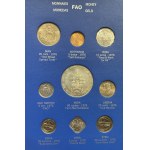 Set, FAO coins from all over the world (ca. 34 pcs.)