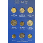 Set, FAO coins from all over the world (ca. 34 pcs.)