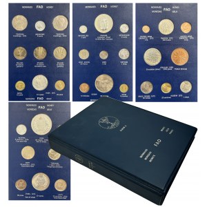 Set, FAO coins from all over the world (ca. 34 pcs.)