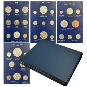 Set, FAO coins from all over the world (ca. 34 pcs.)
