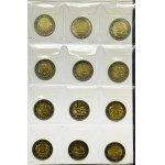 Set, Europa, Three albums with Euro coins (ca. 304 pcs.)