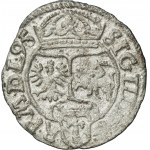 Sigismund III Vasa, Schilling Posen 1595 IF - RARE, hooks and star