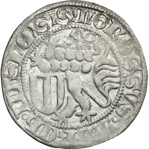 Germany, Meissen, Friedrich II der Sanftmütige and Margaretha, Meissen groschen Colditz