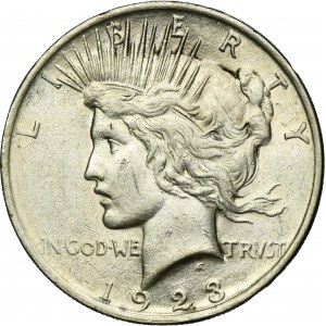 USA, 1 Dollar Philadelphia 1923 - Peace