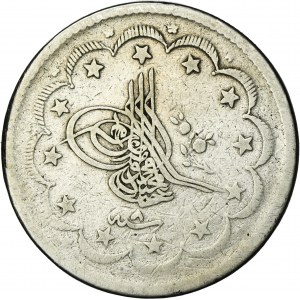Turkey, Ottoman Empire, 20 Kurus 1255 AH (1846)