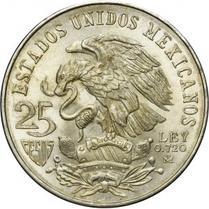 Mexico, Republic, 25 Pesos Mezico 1968 - 19th Olympic Games