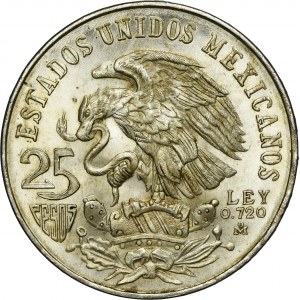 Mexico, Republic, 25 Pesos Mezico 1968 - 19th Olympic Games