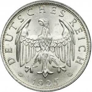Germany, Weimar Republic, 2 Mark Berlin 1925 A