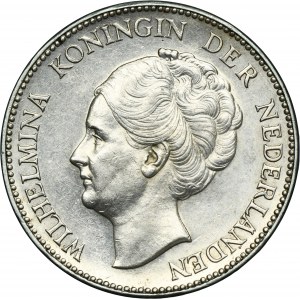 Netherlands, Wilhelmina, 1 Gulden Utrecht 1939
