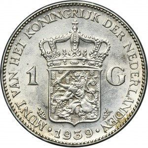 Netherlands, Wilhelmina, 1 Gulden Utrecht 1939