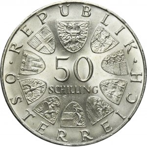 Austria, II Republic, 50 Schilling Wien 1970 - Innsbruck University