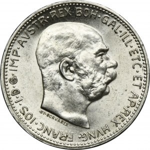 Austria, Franz Joseph I, 1 Corona Wien 1915
