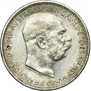 Austria, Franz Joseph I, 2 Corona Wien 1913