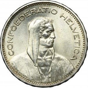 Suisse, 5 Francs Berne 1965 B