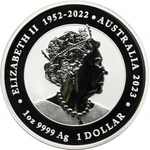 Australie, Charles III, 1 Dollar Perth 2023 P - Kuoka