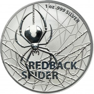 Australie, Elizabeth II, $1 Canberra 2020 - Redback Spider