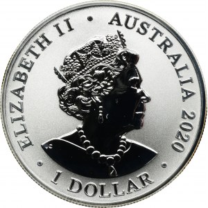 Australie, Elizabeth II, $1 Canberra 2020 - Redback Spider