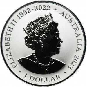 Australie, Elizabeth II, $1 Canberra 2023 - Dauphin à long bec