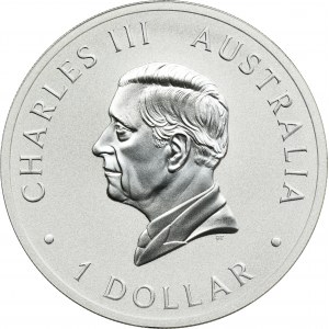 Australie, Charles III, 1 Dollar Perth 2024 P - Koala