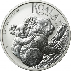 Austrália, Charles III, 1 dolár Perth 2023 P - Koala