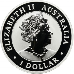 Australie, Elizabeth II, 1 Dollar Perth 2019 P - Emu