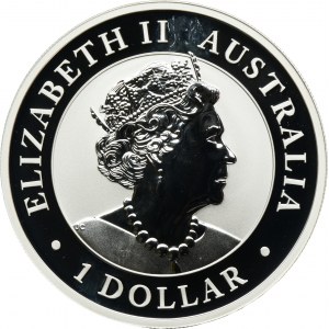Australie, Elizabeth II, 1 Dollar Perth 2022 P - Emu