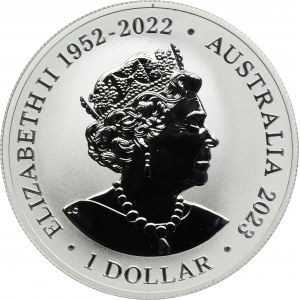 Australia, Charles III, 1 Dollar Canberra 2023 - Emperor Penguin