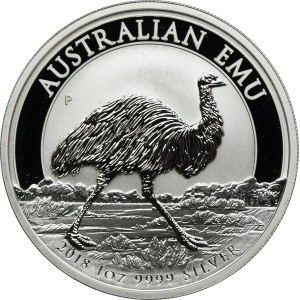Australie, Elizabeth II, 1 Dollar Perth 2018 P - Emu